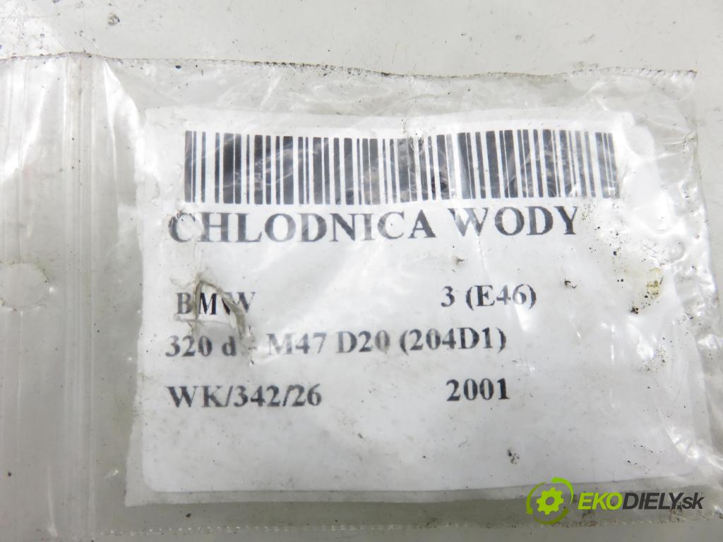 BMW 3 (E46) SEDAN 2001 100,00 320 d 136 - M47 D20 (204D1) 1951,00 chladič vody