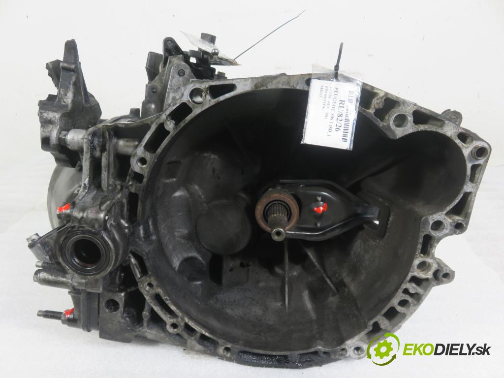 PEUGEOT 508 I (8D_) SEDAN 2012 103,00 2.0 HDi - RHF (DW10BTED4) 1997,00 Prevodovka MANUALNA 20MB27