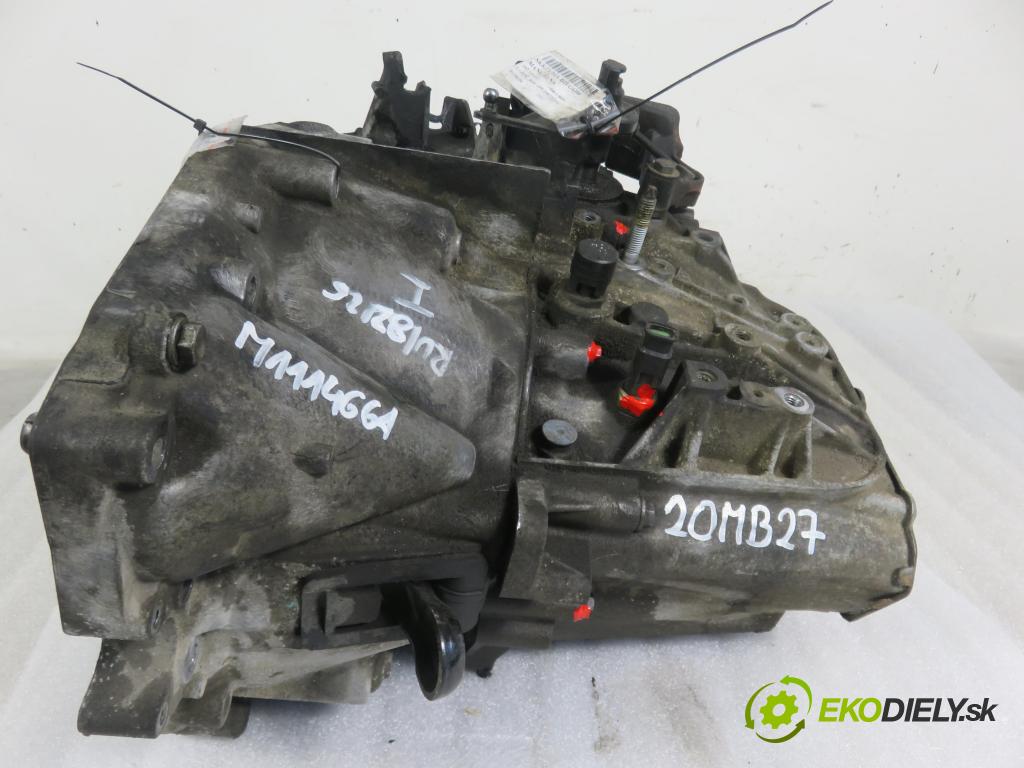 PEUGEOT 508 I (8D_) SEDAN 2012 103,00 2.0 HDi - RHF (DW10BTED4) 1997,00 Prevodovka MANUALNA 20MB27