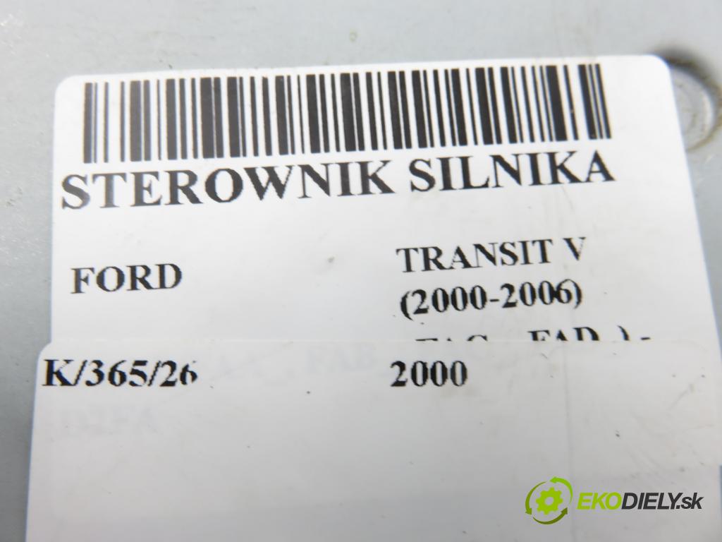 FORD TRANSIT Furgon (FA_ _) FURGON 2000 66,00 2.4 DI (FAA_, FAB_, FAC_, FAD_) - D2FA 2402,00 Riadiaca jednotka Motor YC1A12A650AE