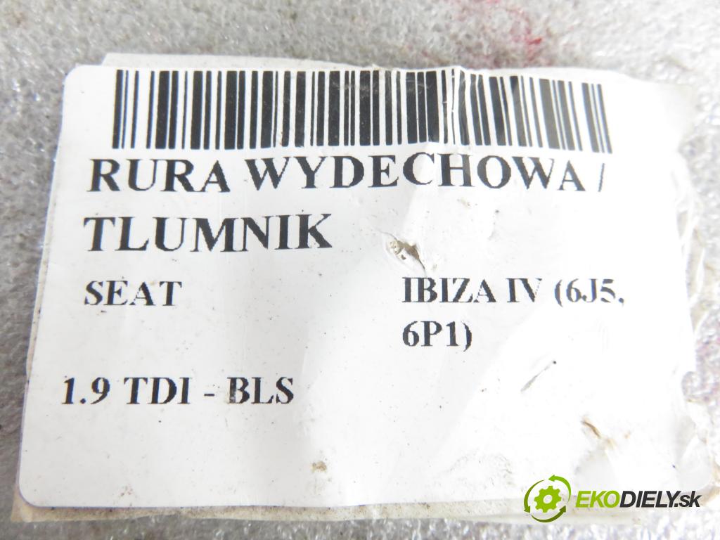 SEAT IBIZA IV (6J5, 6P1) HB 2009 77,00 1.9 TDI - BLS 1896,00 Rúra VÝFUK: / výfuk koncový 6J0072002