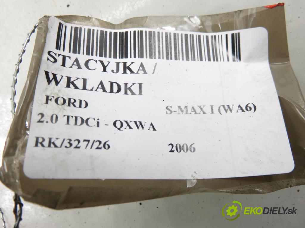 FORD S-MAX (WA6) MINIVAN 2006 103,00 2.0 TDCi - QXWA 1997,00 spínačka / VLOŽKY 3M513F880AC