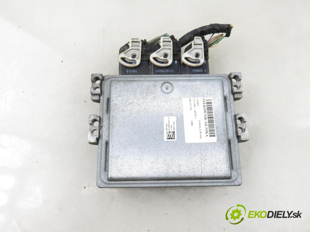 FORD S-MAX (WA6) MINIVAN 2006 103,00 2.0 TDCi - QXWA 1997,00 Riadiaca jednotka Motor 6G9112A650MH ; 5WS40416HT