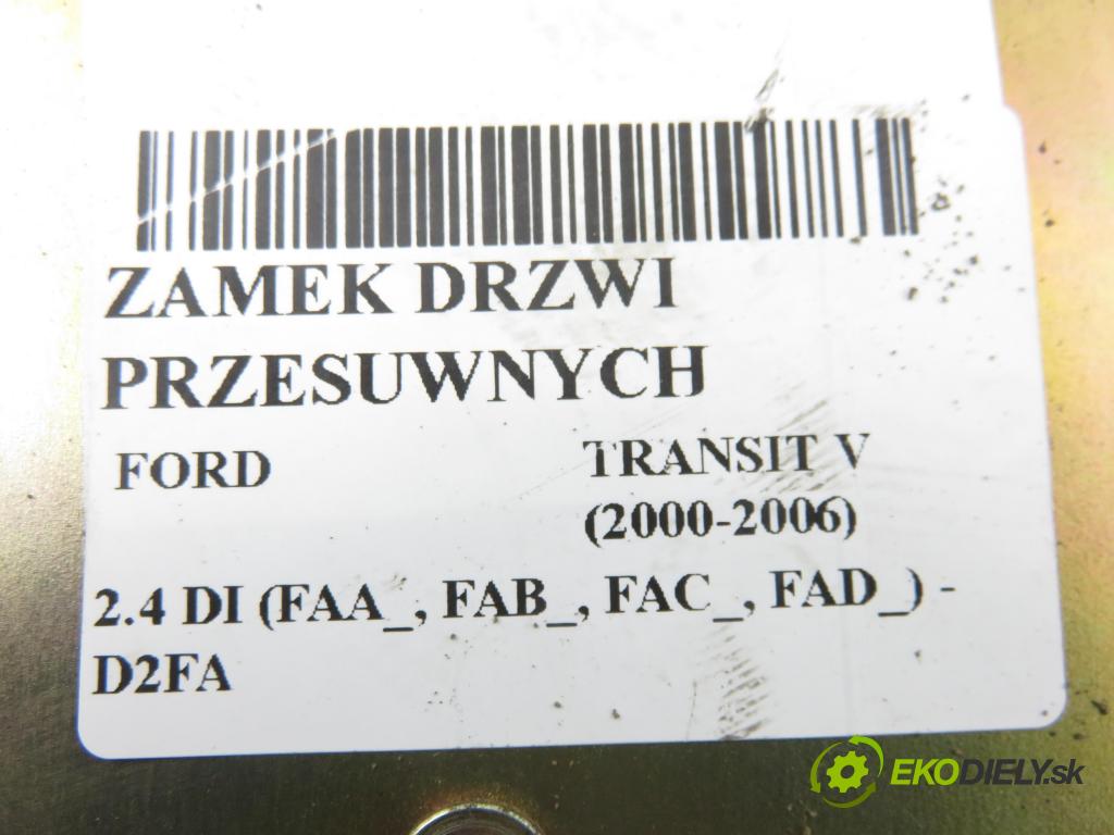 FORD TRANSIT Furgon (FA_ _) FURGON 2000 66,00 2.4 DI (FAA_, FAB_, FAC_, FAD_) - D2FA 2402,00 zámok Dvere posúvne 