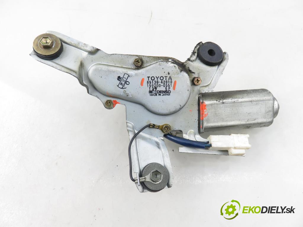 TOYOTA RAV 4 I (_A1_) SUV 1994 95,00 2.0 4WD - 3S-FE 1998,00 Motorček stierače zadné 8513042010 ; 1592000551