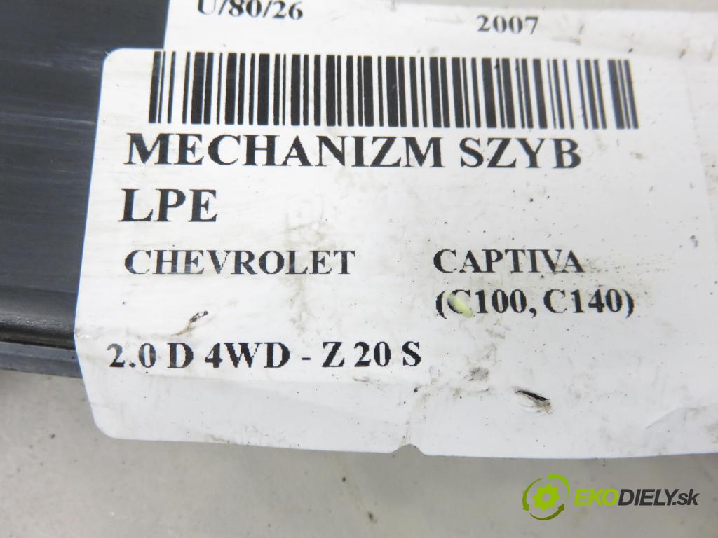 CHEVROLET CAPTIVA (C100, C140) SUV 2007 110,00 2.0 D 4WD 1991,00 Mechanizmus okien 96627079