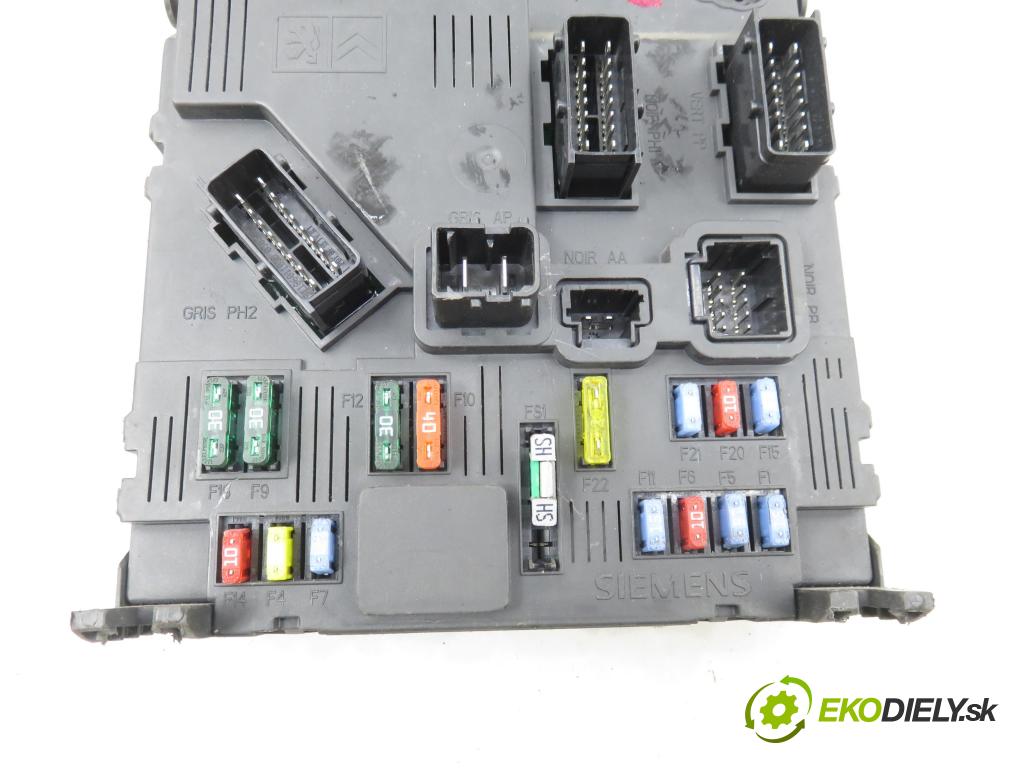 PEUGEOT 206 liftback (2A/C) HB 2007 50,00 1.4 HDi 8V 70 - 8HZ 1398,00 MODUL BSI S118085220F ; 9657999780