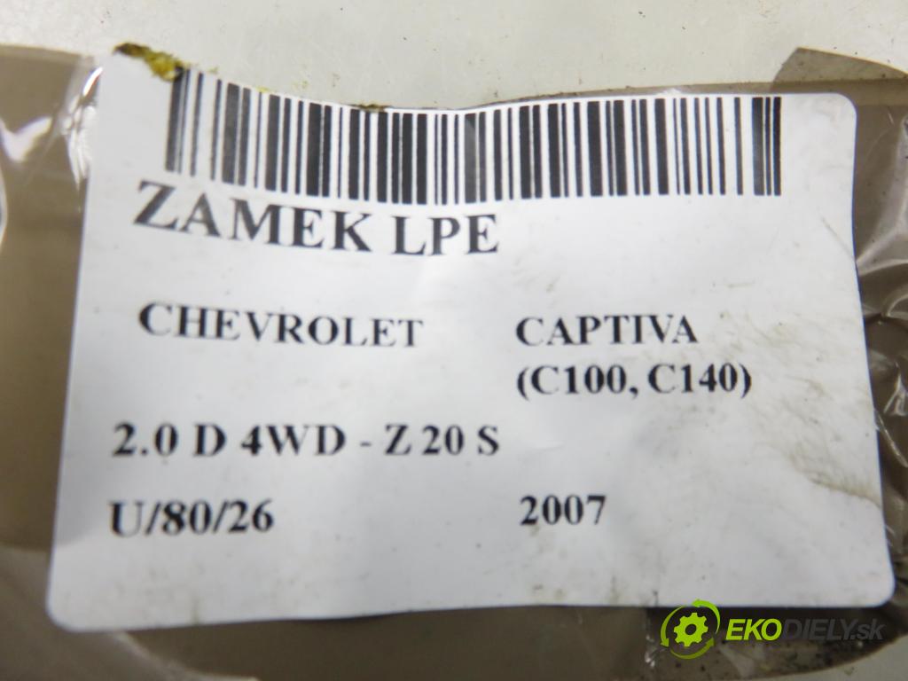 CHEVROLET CAPTIVA (C100, C140) SUV 2007 110,00 2.0 D 4WD 1991,00 zámok