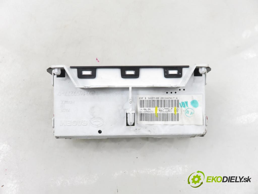 PEUGEOT 206 liftback (2A/C) HB 2007 50,00 1.4 HDi 8V 70 - 8HZ 1398,00 ZOBRAZIT: 96613334XT
