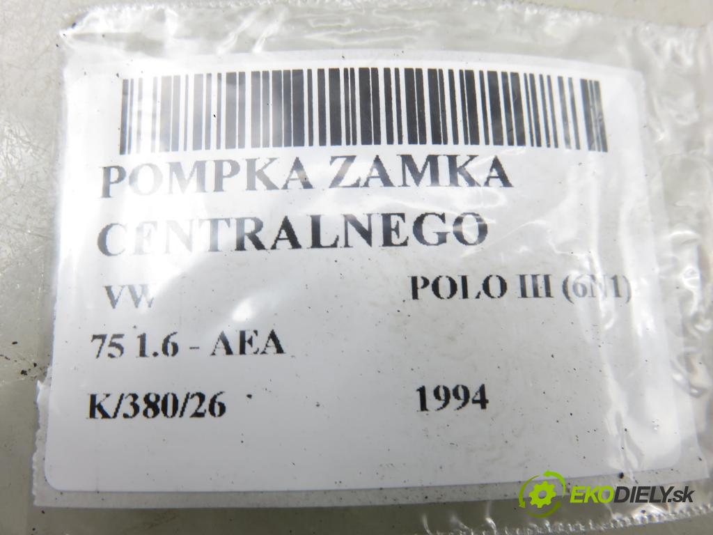 VW POLO (6N1) HB 1994 55,00 75 1.6 - AEA 1598,00 pumpa zámku centrálneho 1H0962257B