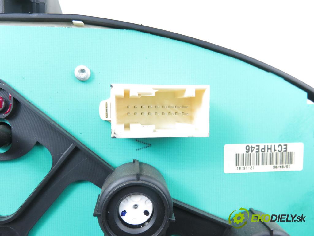 PEUGEOT 206 liftback (2A/C) HB 2007 50,00 1.4 HDi 8V 70 - 8HZ 1398,00 Prístrojovka elektrický 9659730780