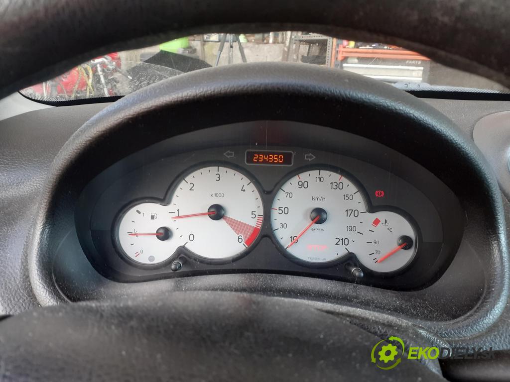 PEUGEOT 206 liftback (2A/C) HB 2007 50,00 1.4 HDi 8V 70 - 8HZ 1398,00 Prístrojovka elektrický 9659730780