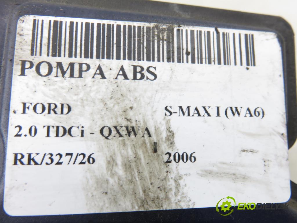 FORD S-MAX (WA6) MINIVAN 2006 103,00 2.0 TDCi - QXWA 1997,00 Pumpa ABS 6G912C405AJ (Pumpa ABS)