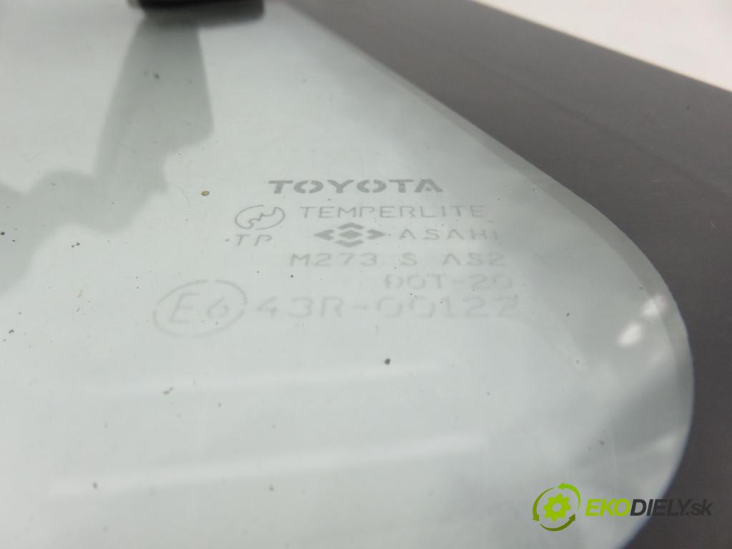 TOYOTA RAV 4 I (_A1_) SUV 1994 95,00 2.0 4WD - 3S-FE 1998,00 Okno dverí pravé zadné sklápacie