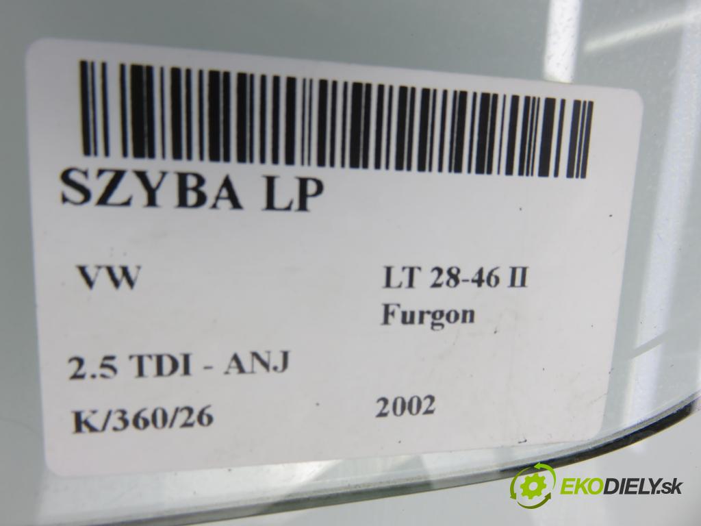 VW LT 28-46 II Skrzynia (2DA, 2DD, 2DH) FURGON 2002 80,00 2.5 TDI - ANJ 2461,00 Okno LP 
