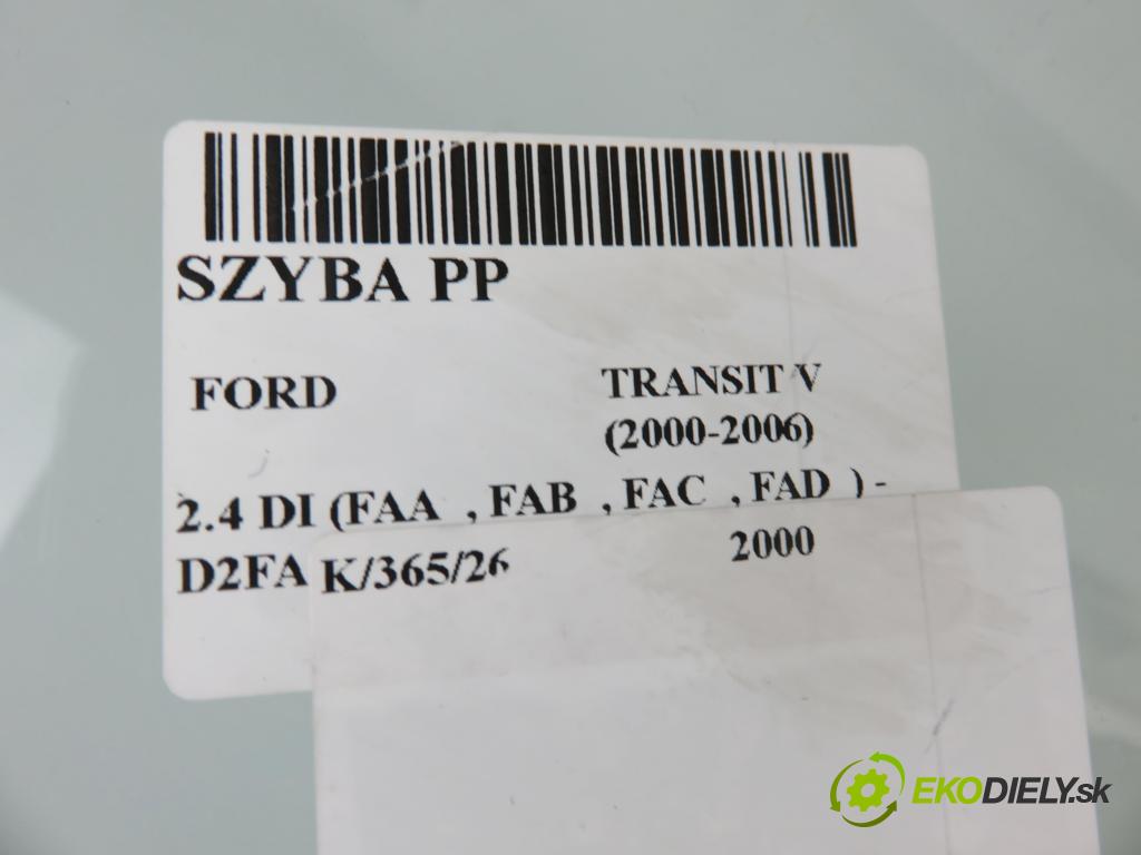 FORD TRANSIT Furgon (FA_ _) FURGON 2000 66,00 2.4 DI (FAA_, FAB_, FAC_, FAD_) - D2FA 2402,00 Okno PP 