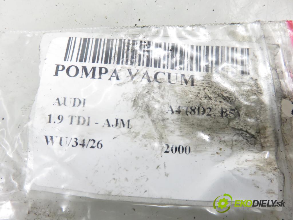 AUDI A4 (8D2, B5) SEDAN 2000 85,00 1.9 TDI - AJM 1896,00 Pumpa vákuová 038145209A