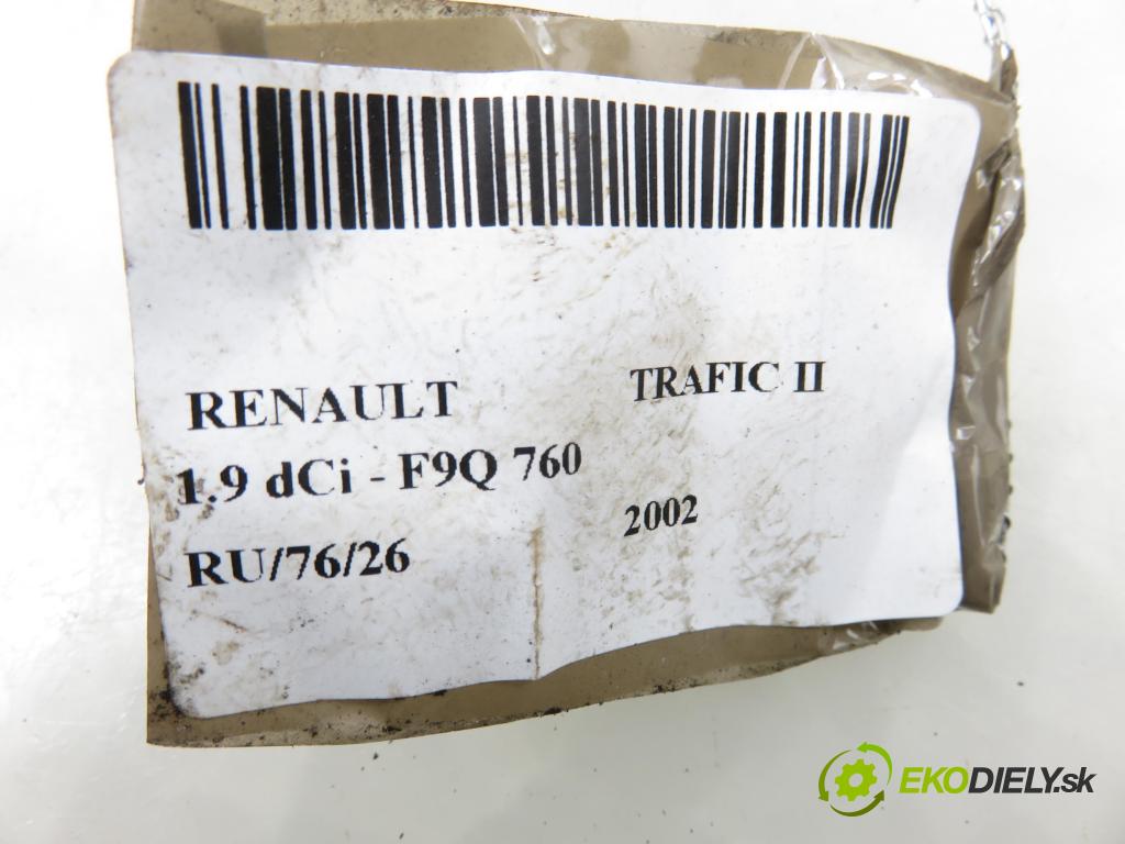RENAULT TRAFIC II Skrzynia (FL) FURGON 2002 74,00 1.9 dCi - F9Q 760 1870,00 lamela kotouč brzdová PŘEDNÍ: