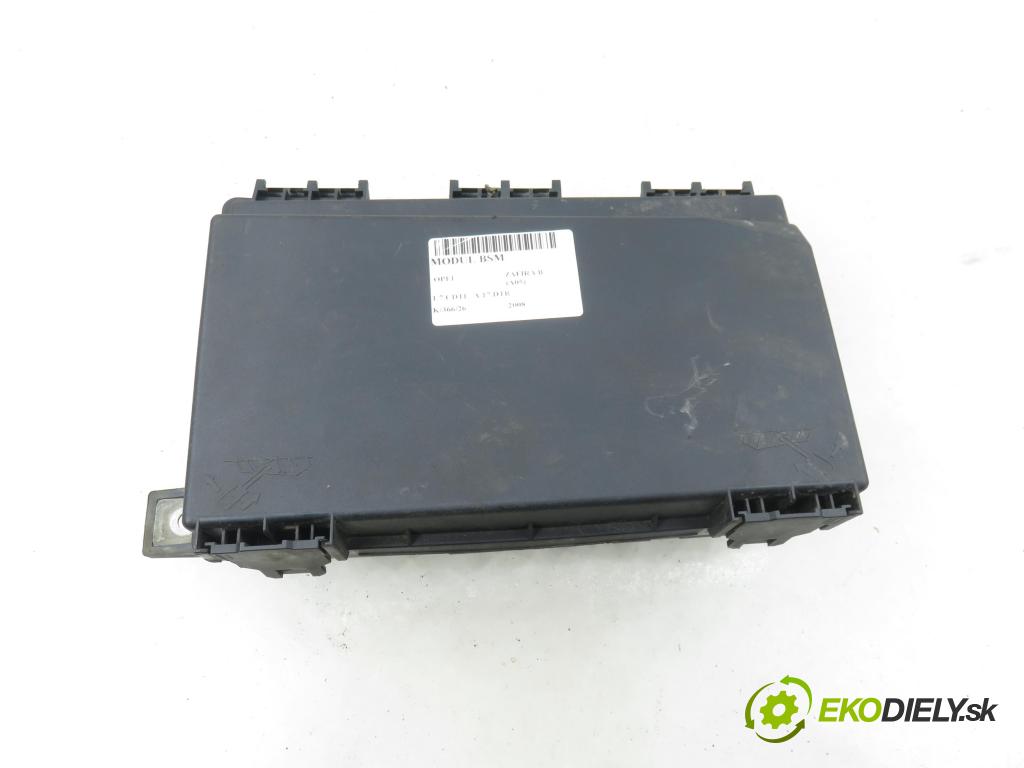 OPEL ZAFIRA B (A05) MINIVAN 2008 92,00 1.7 CDTI - A 17 DTR 1686,00 MODUL BSM 13268306LQ ; 5DK00866839