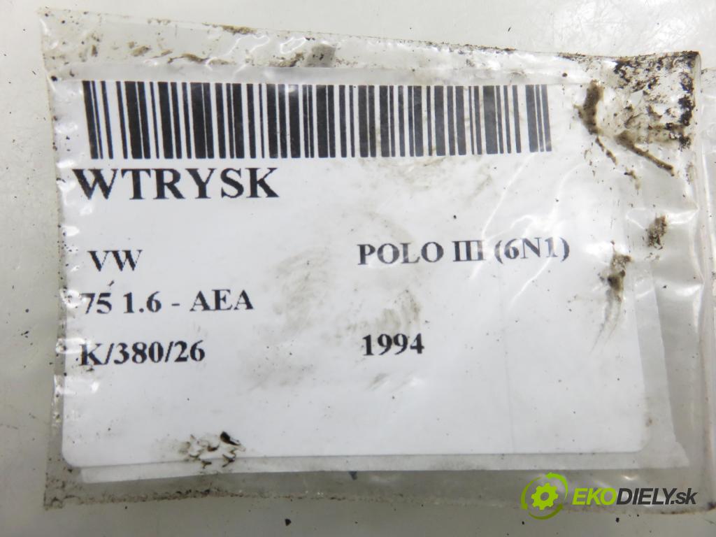 VW POLO (6N1) HB 1994 55,00 75 1.6 - AEA 1598,00 Vstrek 0132008601 ; 0438201502
