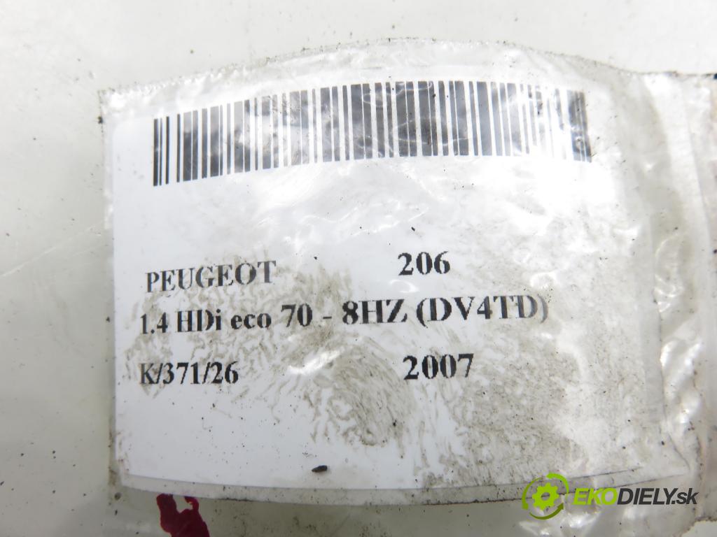 PEUGEOT 206 liftback (2A/C) HB 2007 50,00 1.4 HDi 8V 70 - 8HZ 1398,00 pumpa servočerpadlo 9639726780 ; 26079835QM (Servočerpadlo)