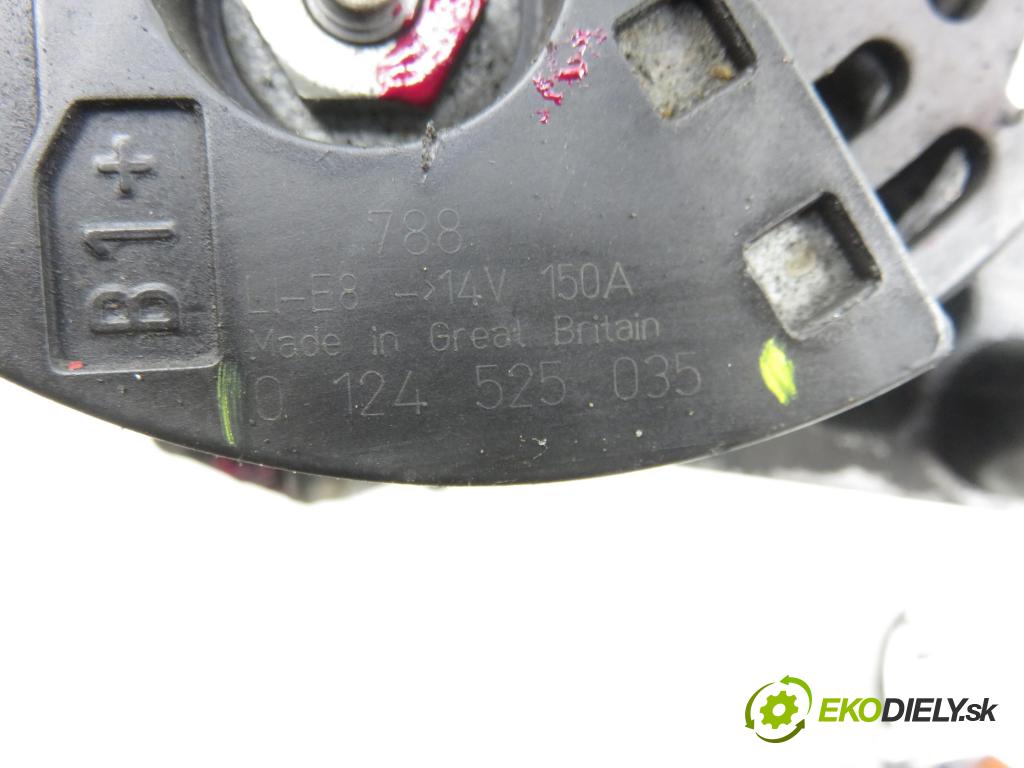 PEUGEOT 206 liftback (2A/C) HB 2007 50,00 1.4 HDi 8V 70 - 8HZ 1398,00 Alternátor 9646321880 ; 0124525035 (Alternátor)