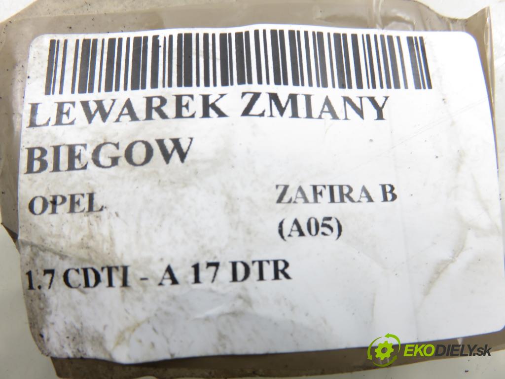 OPEL ZAFIRA B (A05) MINIVAN 2008 92,00 1.7 CDTI - A 17 DTR 1686,00 ZVEDÁK: