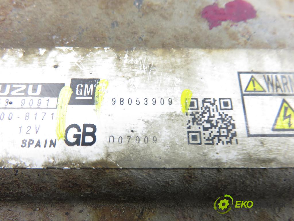 OPEL ZAFIRA B (A05) MINIVAN 2008 92,00 1.7 CDTI - A 17 DTR 1686,00 Riadiaca jednotka Motor 98053909 ; 8980539091 ; MB2758008171