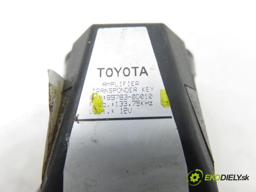 TOYOTA YARIS (_P1_) HB 2004 64,00 1.3 VVTi 87 - 2SZ-FE 1298,00 spínačka 450200D01 ; 897830D010 (Spínací skříňka)