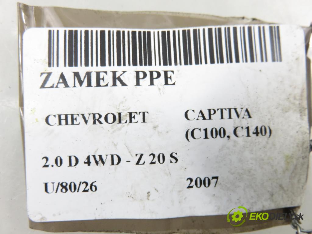 CHEVROLET CAPTIVA (C100, C140) SUV 2007 110,00 2.0 D 4WD 1991,00 zámok