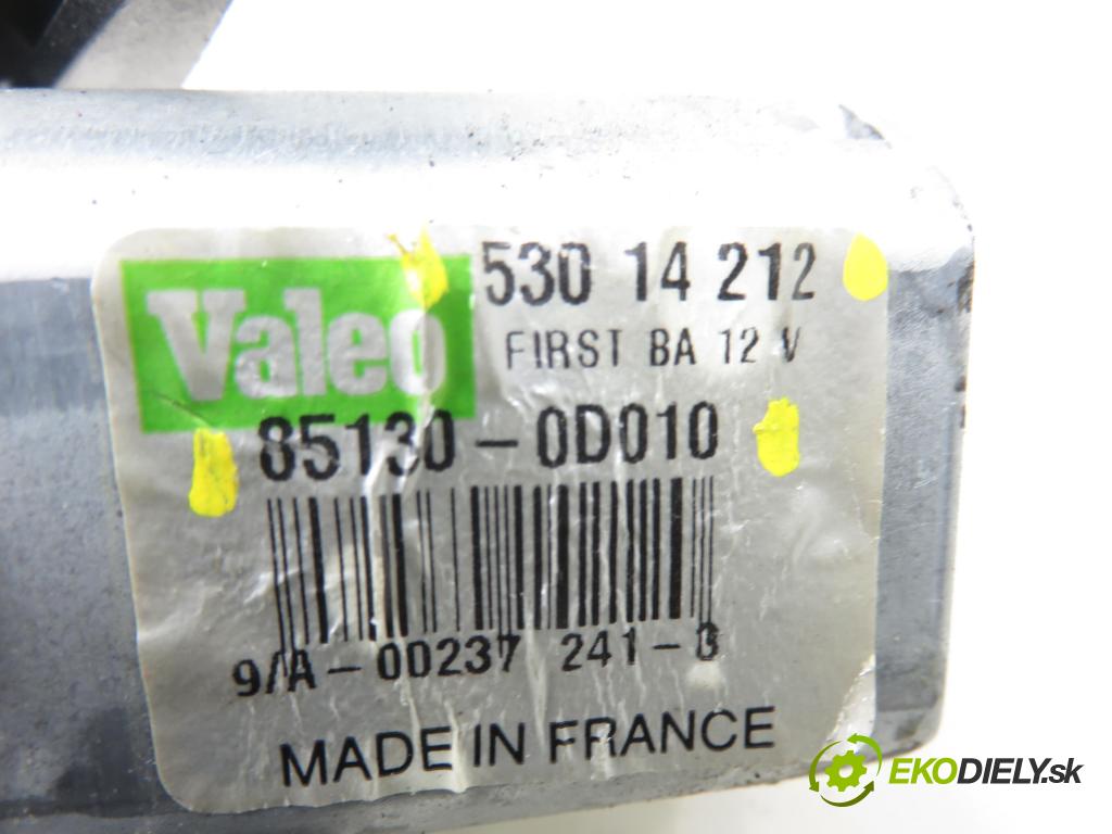 TOYOTA YARIS (_P1_) HB 2004 64,00 1.3 VVTi 87 - 2SZ-FE 1298,00 Motorček stierače zadné 851300D010 ; 53014212