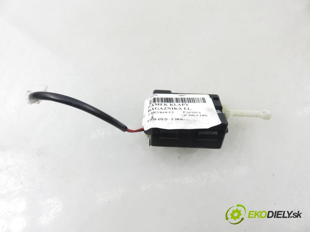 CHEVROLET CAPTIVA (C100, C140) SUV 2007 110,00 2.0 D 4WD 1991,00 zámok dverí kufor EL. 96491181