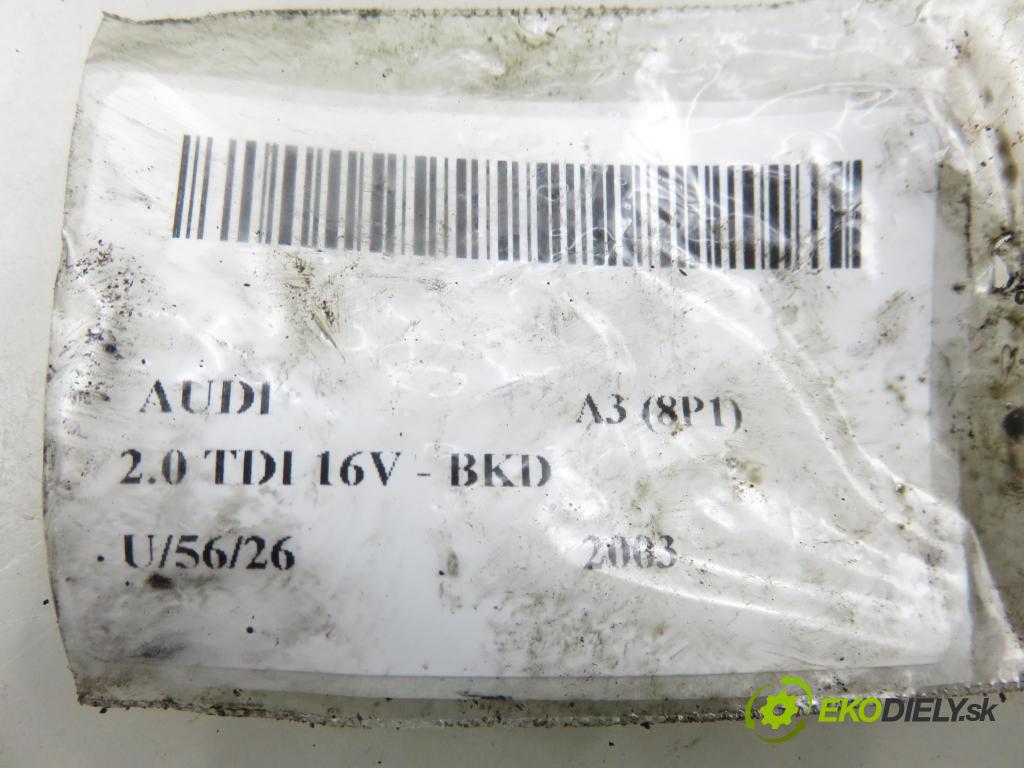 AUDI A3 (8P1) HB 2003 103,00 2.0 TDI PD 16V 140 1968,00 Vstrekovač 03G130073B ; 0414720402 (Vstrekovač paliva)