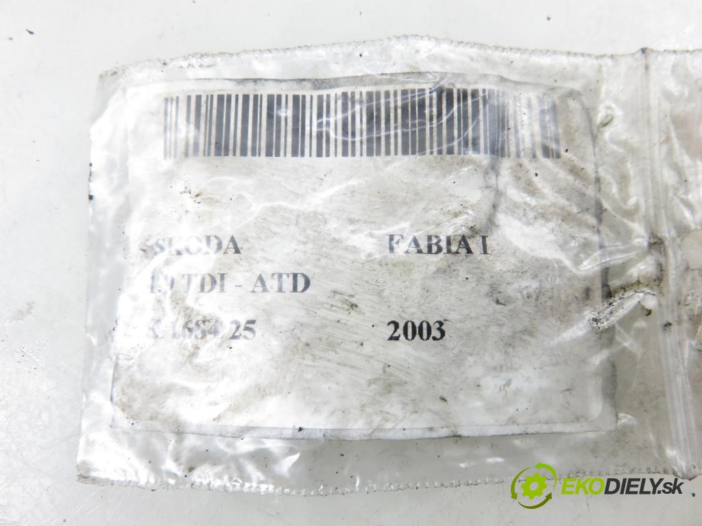 SKODA FABIA I (6Y2) HB 2003 74,00 1.9 TDI PD 100 - ATD 1896,00 Vstrekovač 038130073AJ ; 0414720037 (Vstrekovač paliva)