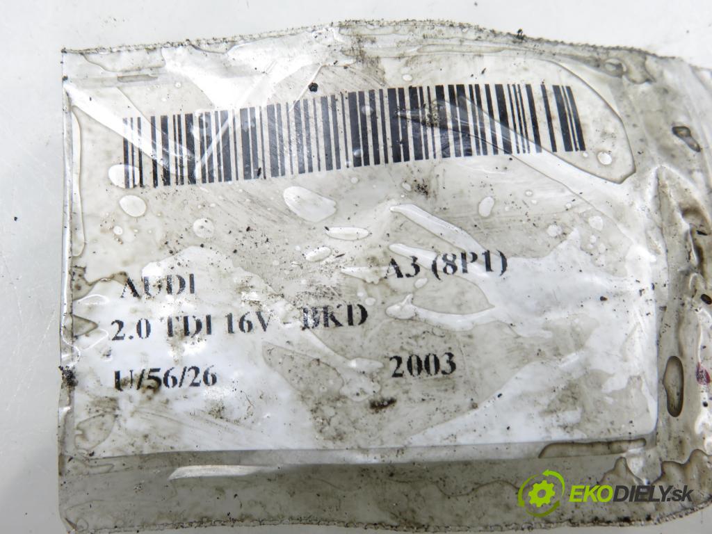 AUDI A3 (8P1) HB 2003 103,00 2.0 TDI PD 16V 140 1968,00 Vstrekovač 03G130073B ; 0414720402 (Vstrekovač paliva)