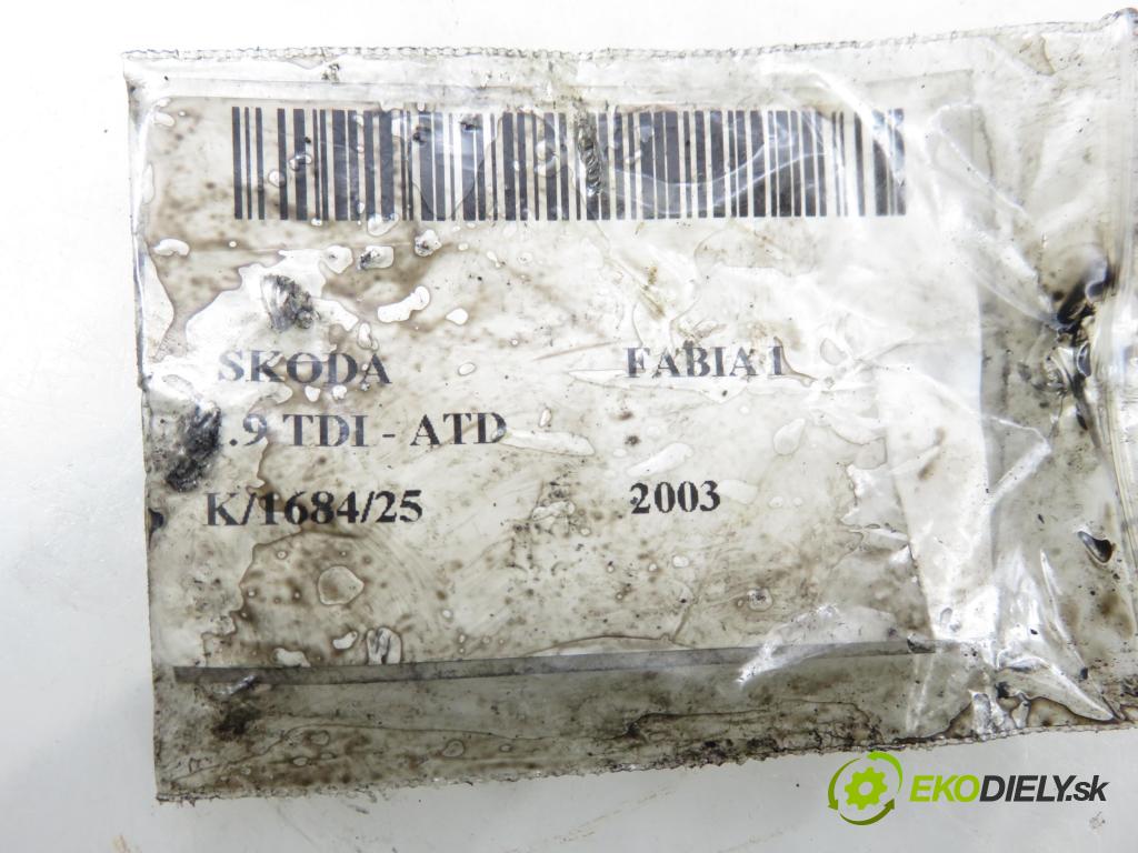 SKODA FABIA I (6Y2) HB 2003 74,00 1.9 TDI PD 100 - ATD 1896,00 vstříkovač 038130073AJ ; 0414720037 (Vstřikovač paliva)
