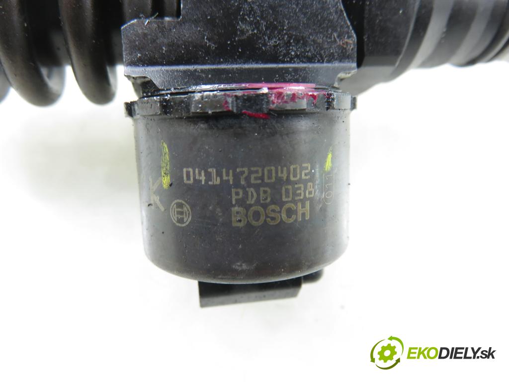 AUDI A3 (8P1) HB 2003 103,00 2.0 TDI PD 16V 140 1968,00 Vstrekovač 03G130073B ; 0414720402 (Vstrekovač paliva)