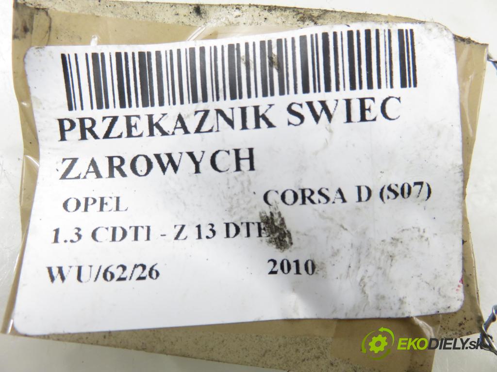 OPEL CORSA D (S07) HB 2010 70,00 1.3 CDTI - Z 13 DTE 1248,00 RELÉ: JÚN: 55574293