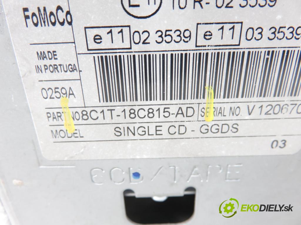 FORD TRANSIT Furgon (FA_ _) FURGON 2011 92,00 2.2 TDCi - CYFB 2198,00 RADIO CD 8C1T18C815AD