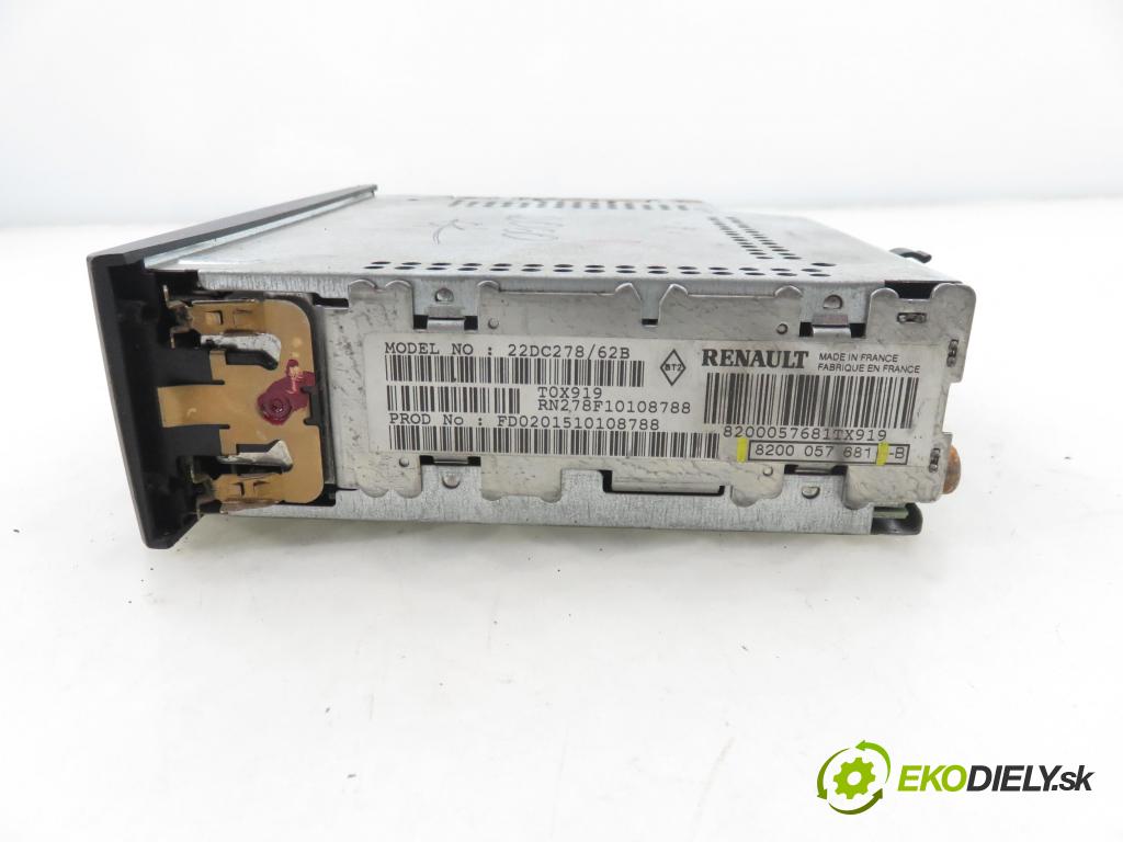 RENAULT MASTER II Skrzynia (FD) FURGON 2004 84,00 2.5 dCi 120 - G9U 724 2464,00 RADIO 8200057681B