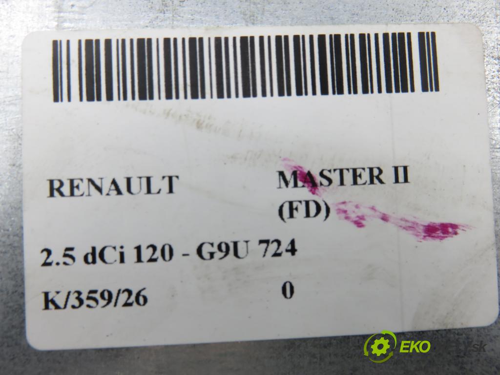 RENAULT MASTER II Skrzynia (FD) FURGON 2004 84,00 2.5 dCi 120 - G9U 724 2464,00 RADIO 8200057681B