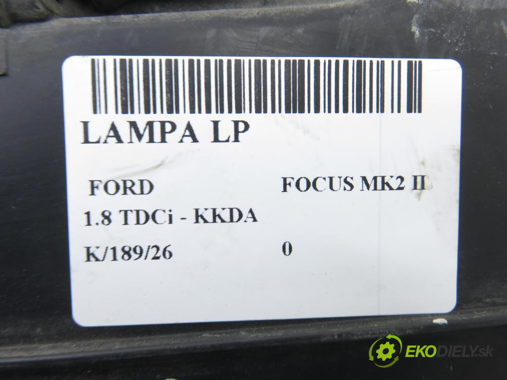 FORD FOCUS II (DA_, HCP) HB 2005 85,00 1.8 TDCi 115 - KKDA 1753,00 Svetlo LP 4M5113W030AC