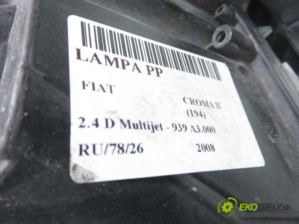 FIAT CROMA (194_) KOMBI 2008 147,00 2.4 D Multijet 200 - 939 A3.000 2387,00 Svetlo PP 51824214 ; 1307329250
