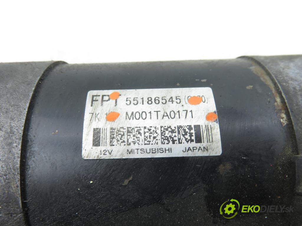 FIAT CROMA (194_) KOMBI 2008 147,00 2.4 D Multijet 200 - 939 A3.000 2387,00 Štartér 55186545 ; M001TA0171 (Štartér)