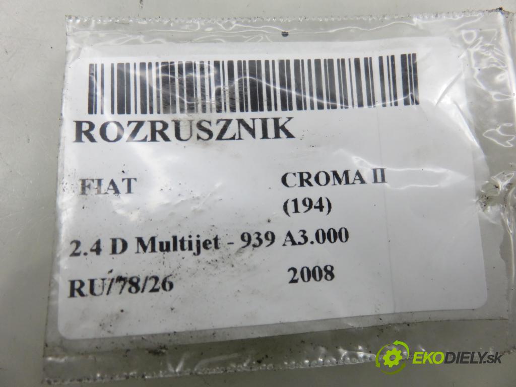 FIAT CROMA (194_) KOMBI 2008 147,00 2.4 D Multijet 200 - 939 A3.000 2387,00 Štartér 55186545 ; M001TA0171 (Štartér)