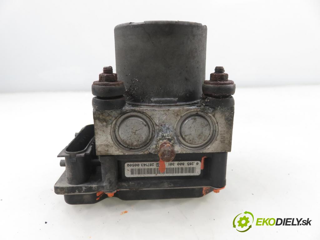 PEUGEOT 307 (3A/C) HB 2002 66,00 2.0 HDi 90 - RHY (DW10TD) 1997,00 pumpa ABS 0265800301 (Pumpa ABS)