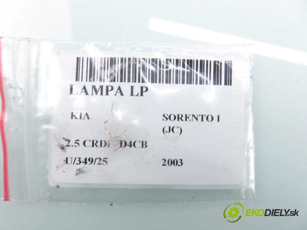 KIA SORENTO I (JC) SUV 2003 103,00 2.5 CRDi 140 - D4CB 2497,00 Svetlo LP
