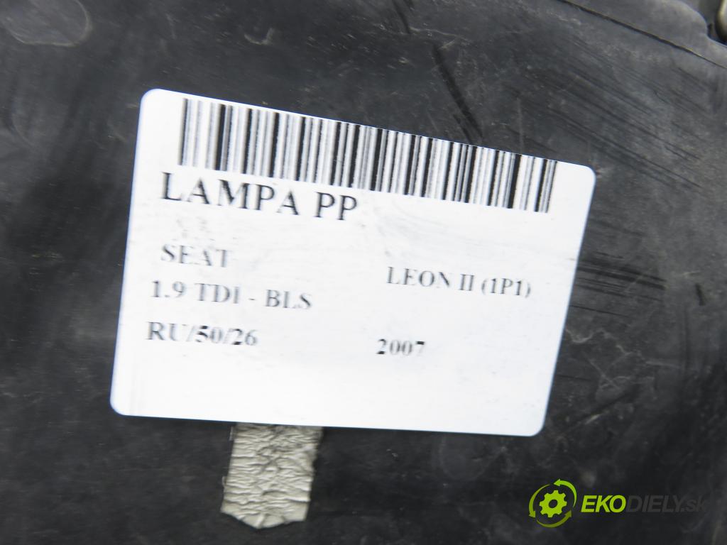 SEAT LEON (1P1) HB 2007 77,00 1.9 TDI - BLS 1896,00 světlo PP 5P1941006D