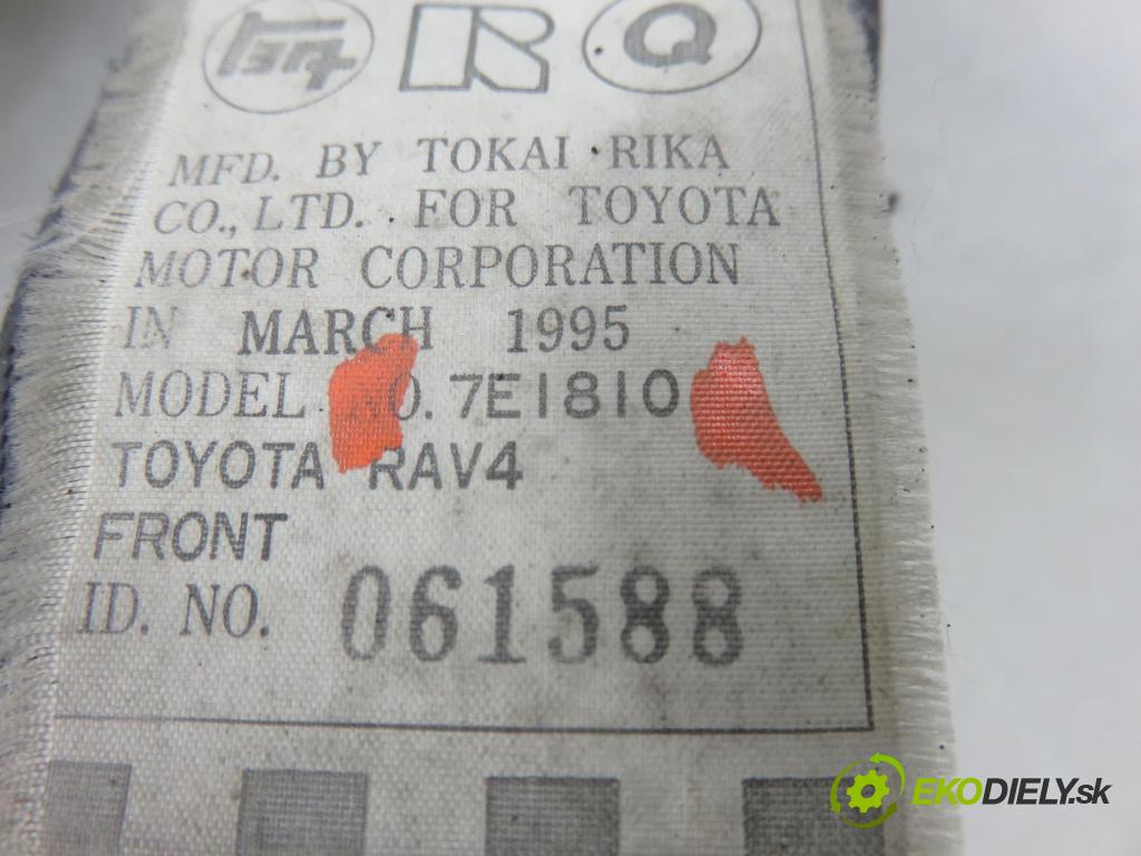TOYOTA RAV 4 I (_A1_) SUV 1994 95,00 2.0 4WD - 3S-FE 1998,00 Držiak bezpečnostný LP 7E1810