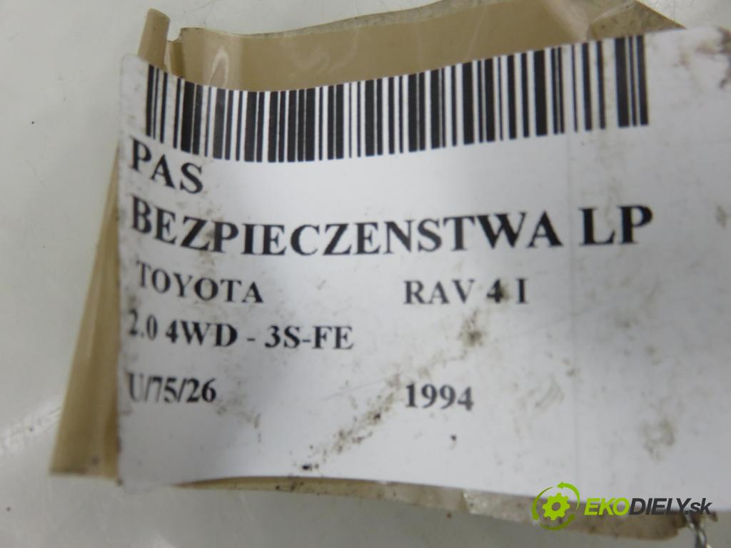 TOYOTA RAV 4 I (_A1_) SUV 1994 95,00 2.0 4WD - 3S-FE 1998,00 Držiak bezpečnostný LP 7E1810